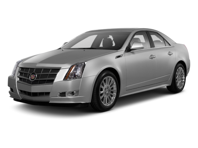 2012 Cadillac CTS Sedan Premium in White Diamond Tricoat — front three-quarter view