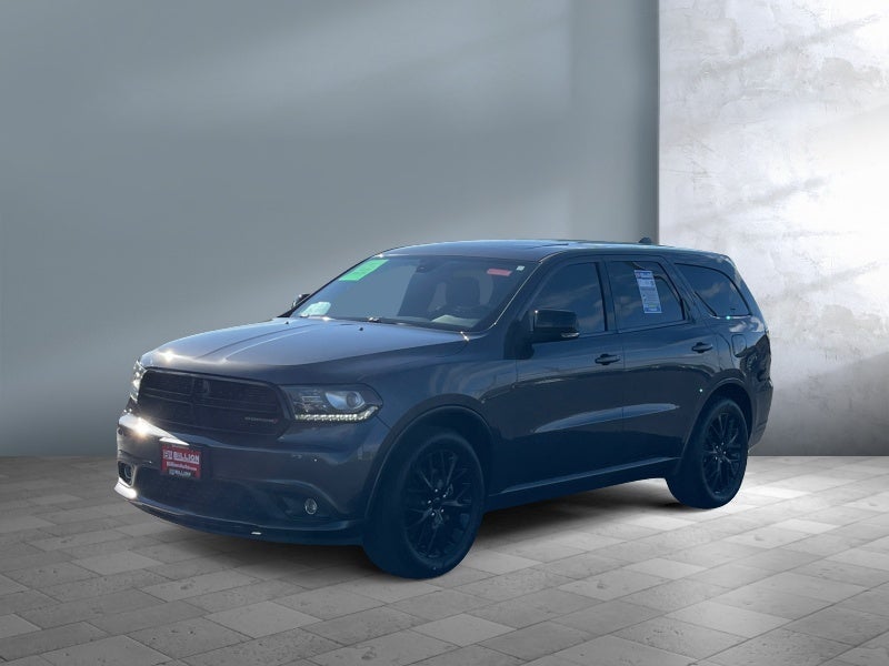 2016 Dodge Durango R/T in Granite Crystal Metallic Clearcoat — front three-quarter view