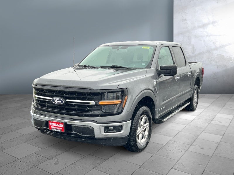 2024 Ford F-150 XLT in Carbonized Gray Metallic — front three-quarter view